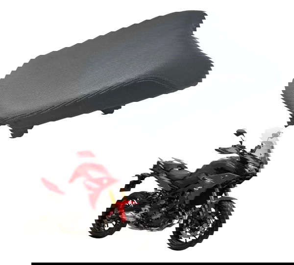 Banco Traseiro C/ Detalhes Yamaha Mt 09 Tracer Gt 20-24 Orig Preto