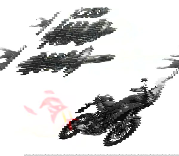 Caixa Marcha Câmbio Yamaha Mt 09 Tracer Gt 20-24 Original