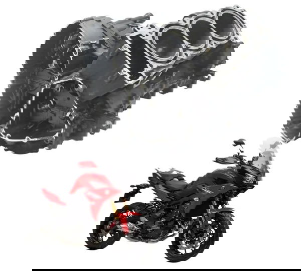 Carcaça Bloco Motor Nfe Baixa Yamaha Mt 09 Tracer Gt 20-24