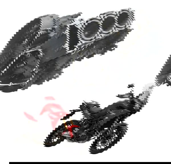 Carcaça Bloco Motor Nfe Baixa Yamaha Mt 09 Tracer Gt 20-24