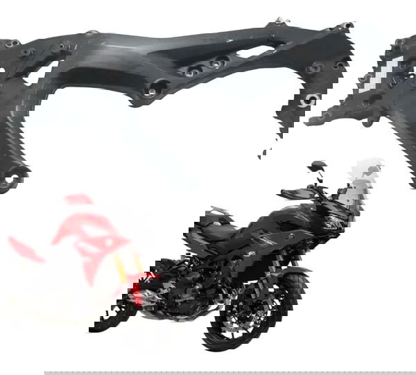 Chassi Esquerdo C/ Avaria Yamaha Mt 09 Tracer Gt 20-24 Origi