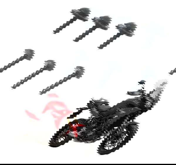 Jogo Parafuso Fixação Painel Yamaha Mt 09 Tracer Gt 20-24