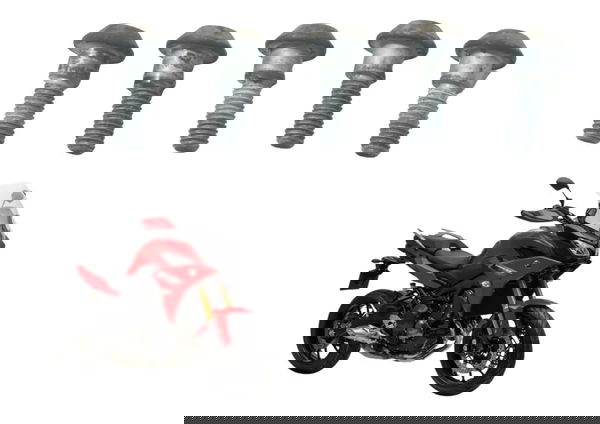 Jogo Parafuso Pinça Freio Diant Yamaha Mt 09 Tracer Gt 20-24