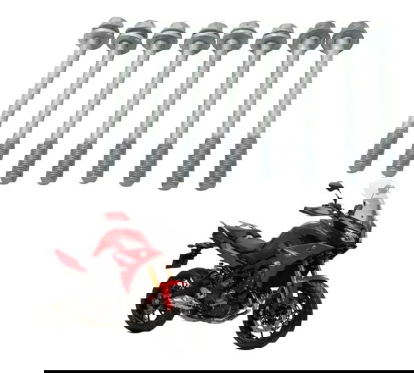 Jogo Parafuso Prisione Cabeçote Yamaha Mt 09 Tracer Gt 20-24
