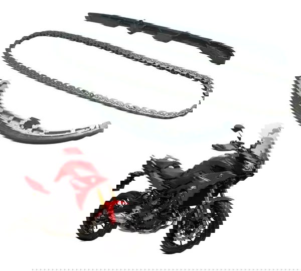 Kit Guia Tensor Corrente Coman Yamaha Mt 09 Tracer Gt 20-24