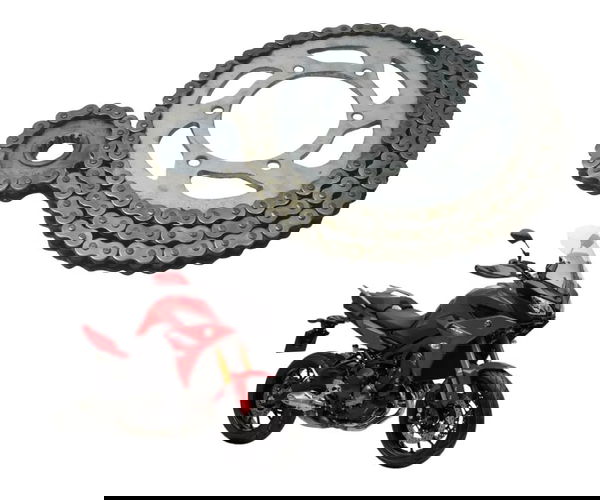 Kit Relação Yamaha Mt 09 Tracer Gt 20-24