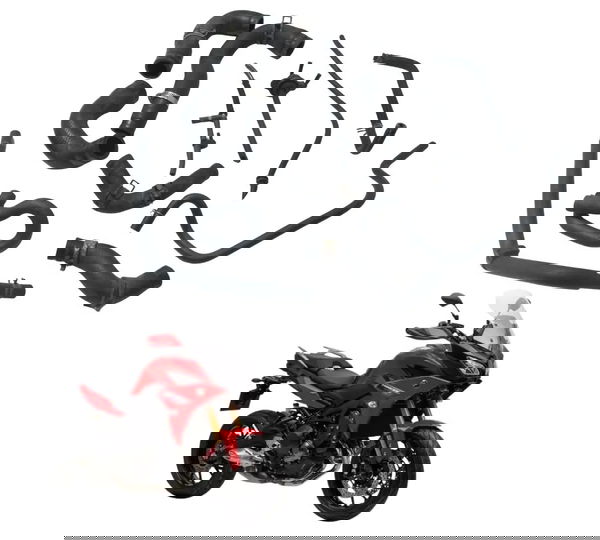 Kit Mangueiras Yamaha Mt 09 Tracer Gt 20-24 Original