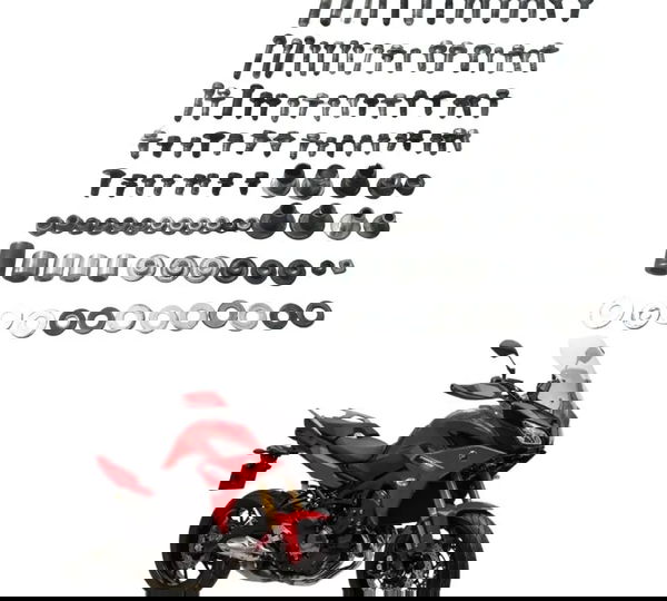 Kit Parafuso Diversos Yamaha Mt 09 Tracer Gt 20-24 Original