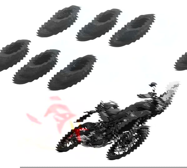 Kit Porca Escape Yamaha Mt 09 Tracer Gt 20-24 Original