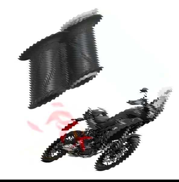 Par Manopla C/ Detalhes Yamaha Mt 09 Tracer Gt 20-24 Origina Preto