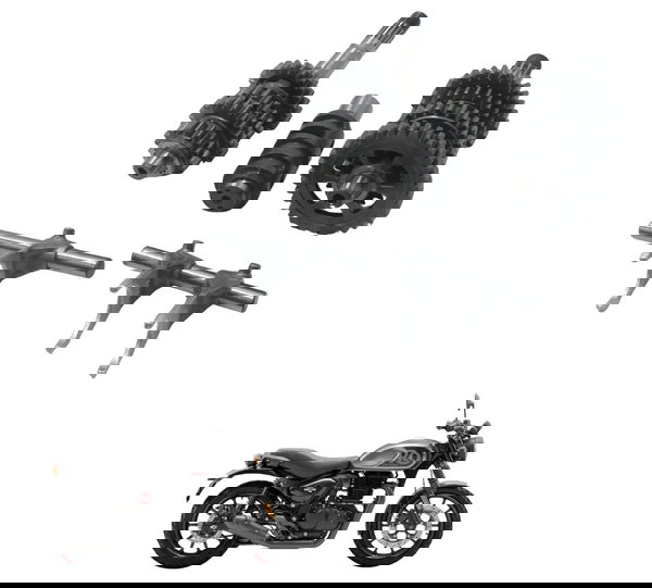 Caixa Marcha Câmbio Royal Meteor Hunter Classic 350 21-25 Or