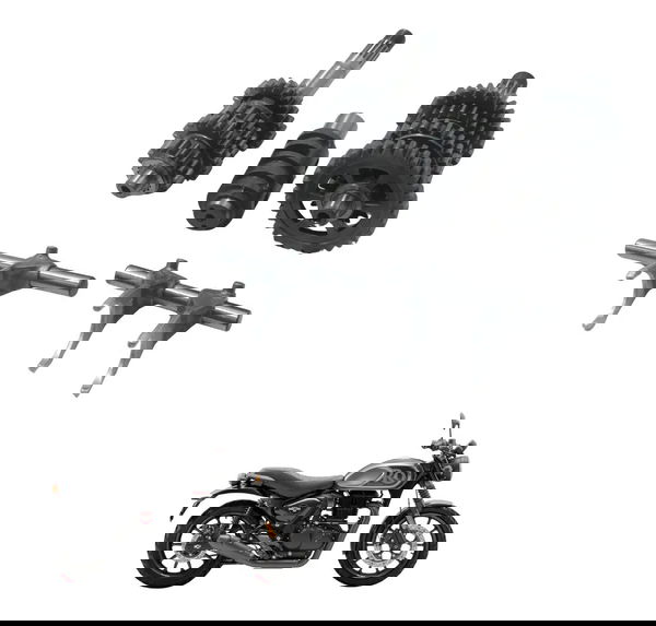 Caixa Marcha Câmbio Royal Meteor Hunter Classic 350 21-25 Or