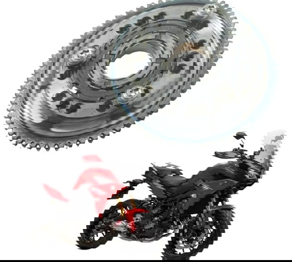 Placa Partida Yamaha Mt 09 Tracer Gt 20-24 Original