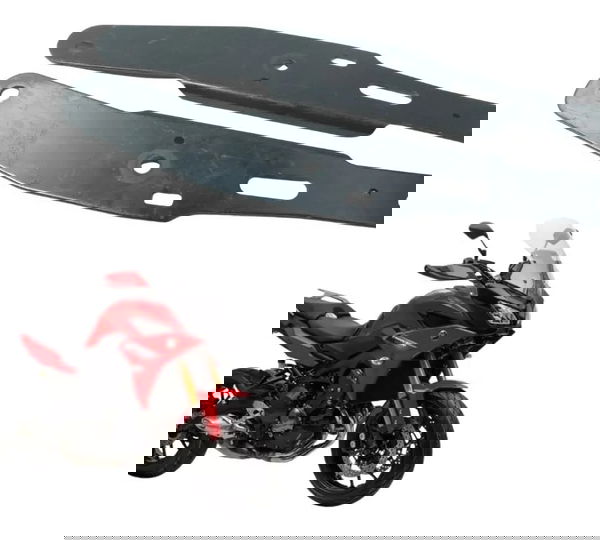 Par Suporte Fixação Alforge Yamaha Mt 09 Tracer Gt 20-24 Ori Preto