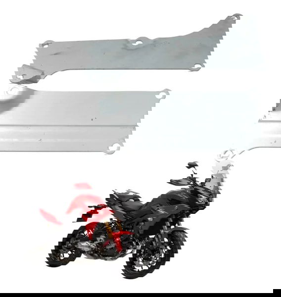 Par Suporte Coxim Quadro Elásti Yamaha Mt 09 Tracer Gt 20-24