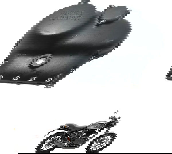 Tampa Motor Embreagem Royal Meteor Hunter Classic 350 21-25 Preto