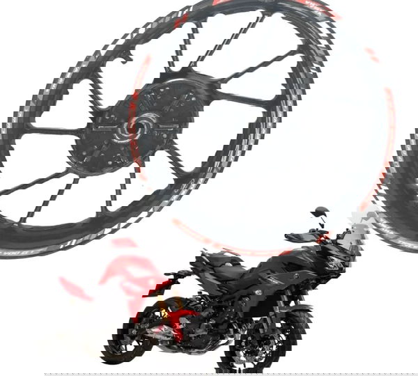 Roda Traseira Yamaha Mt 09 Tracer Gt 20-24 Original Preto