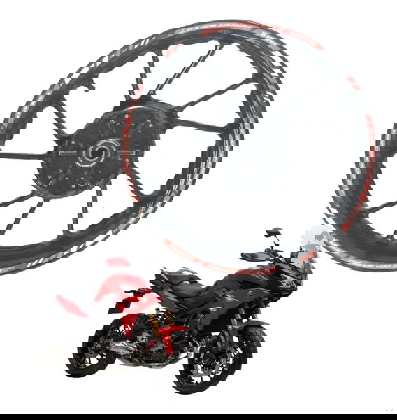 Roda Traseira Yamaha Mt 09 Tracer Gt 20-24 Original Preto