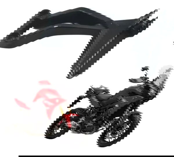 Suporte Pedaleira Tras Dir Det Yamaha Mt 09 Tracer Gt 20-24 Preto