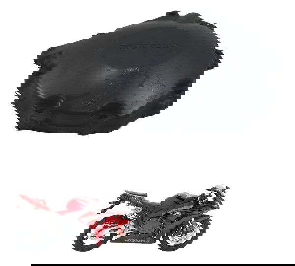 Tampa Motor Estator C/detalhes Honda Cbr 1000 Rr 04-07 Origi Preto