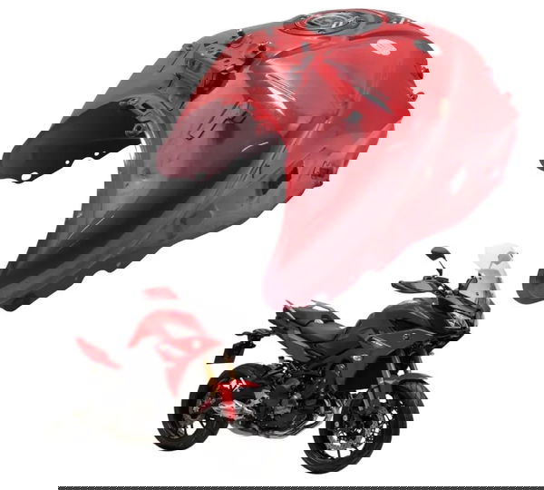 Tanque S/ Chave C/ Avaria Yamaha Mt 09 Tracer Gt 20-24 Orig