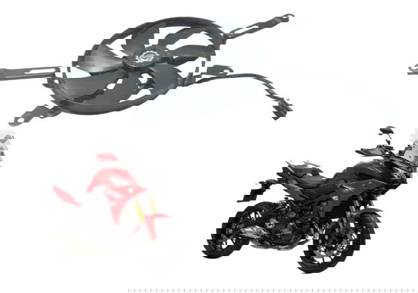 Ventoinha Radiador Yamaha Mt 09 Tracer Gt 20-24 Original