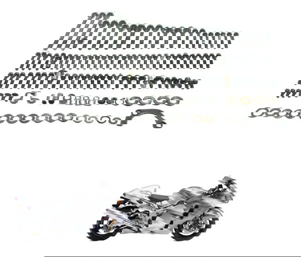 Kit Parafuso Motor Suzuki Hayabusa G1 99-07 Original