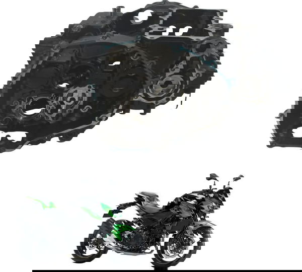 Carcaça Bloco Motor Nfe Kawasaki Ninja Z 400 19-23 Original