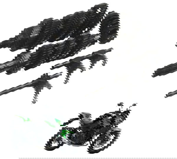 Caixa Marcha Câmbio Completa Kawasaki Ninja Z 400 19-23 Orig