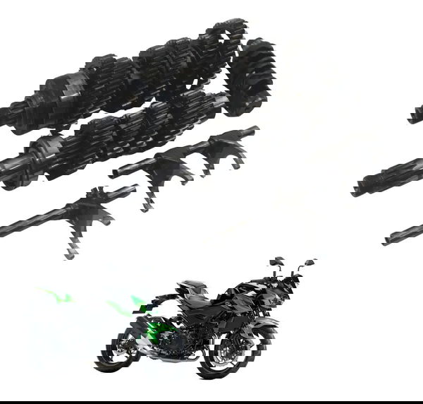 Caixa Marcha Câmbio Completa Kawasaki Ninja Z 400 19-23 Orig