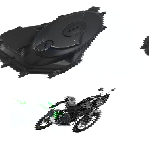 Tampa Motor Estator Esquerdo Kawasaki Ninja Z 400 19-23 Orig Preto