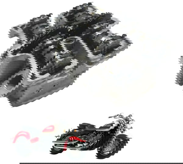 Cabeçote Traseiro Yamaha Xvz 1300 Royal Star 96-01 Original