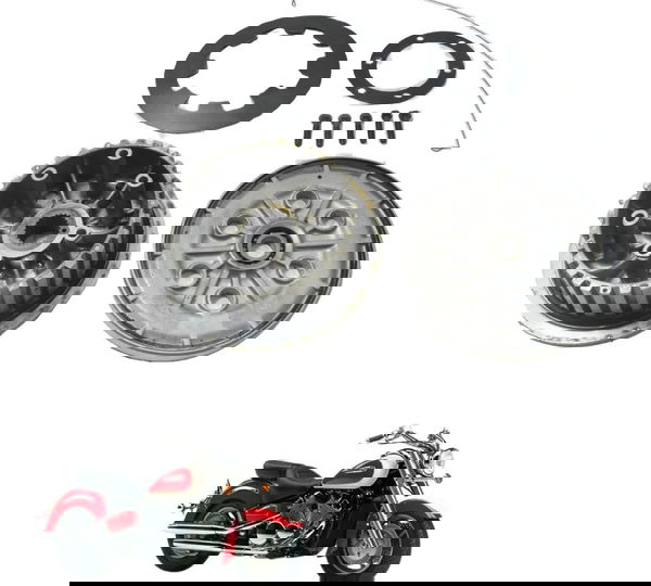 Cubo Platô Embreagem Yamaha Xvz 1300 Royal Star 96-01