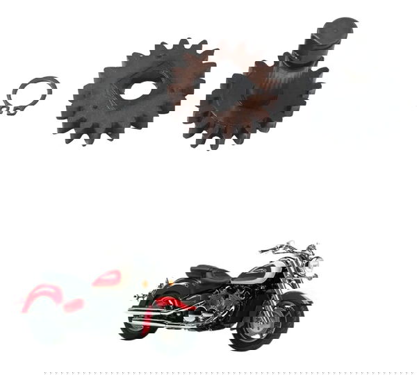 Eixo Engrenagem Bomba Óleo Yamaha Xvz 1300 Royal Star 96-01