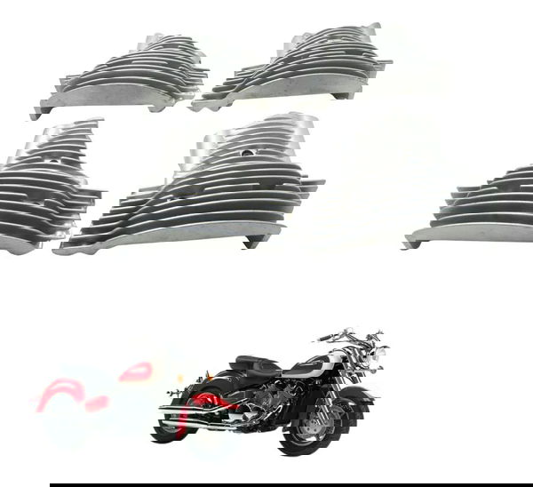 Jogo Acabamento Motor Yamaha Xvz 1300 Royal Star 96-01 Origi