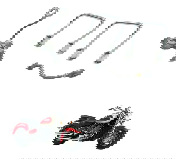 Jogo Conexão Óleo Yamaha Xvz 1300 Royal Star 96-01 Original