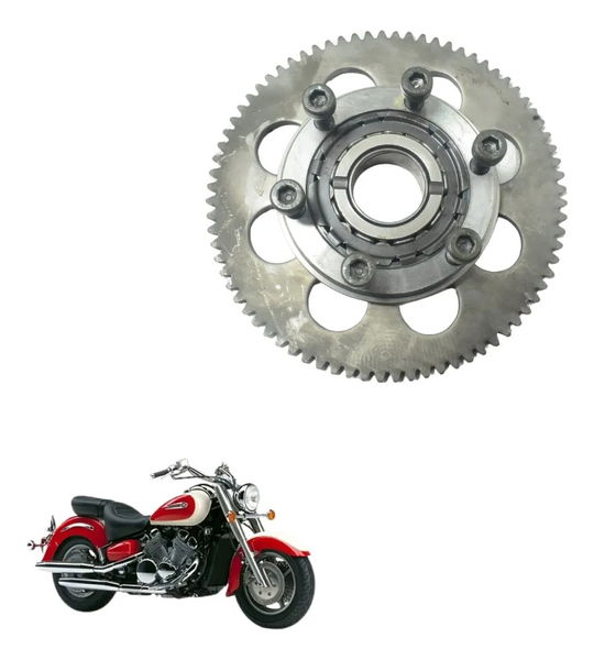 Placa Partida Yamaha Xvz 1300 Royal Star 96-01 Original