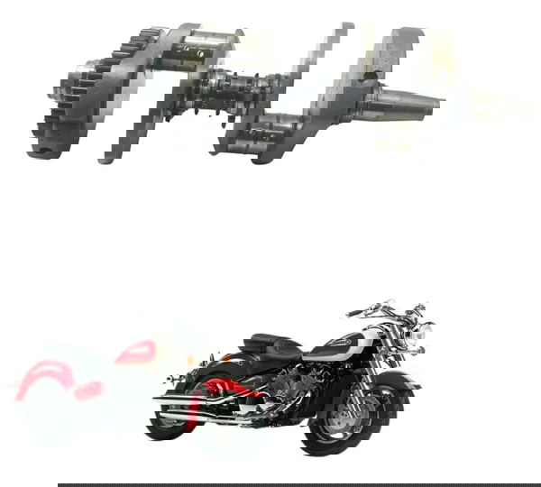 Virabrequim Yamaha Xvz 1300 Royal Star 96-01 Original