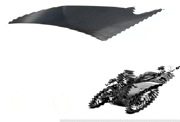 Acabamento Lateral Tanque Dir C/detalhes Yamaha Yzf R1 09-15
