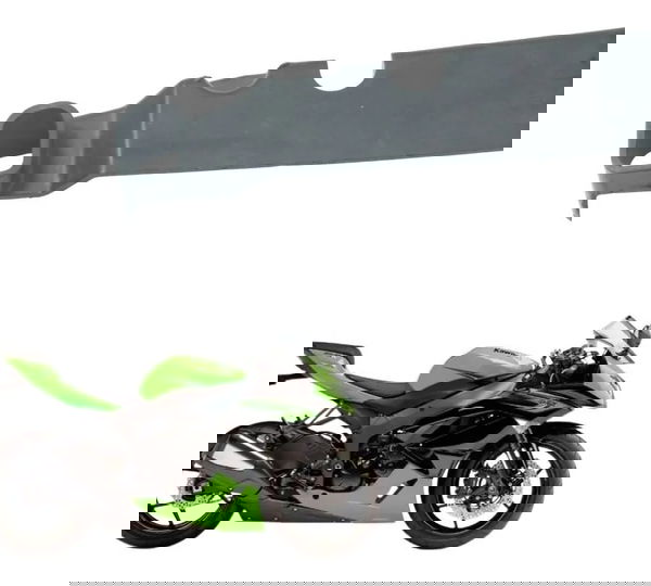 Acabamento Carenagem Interna Kawasaki Zx6r 08-12 Original Preto