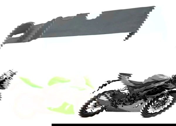 Acabamento Carenagem Interna Kawasaki Zx6r 08-12 Original Preto