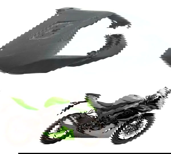 Acabamento Lanterna Traseira C/ Avaria Kawasaki Zx6r 08-12