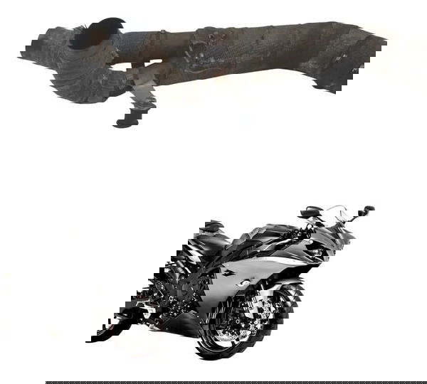 Curva Escape Yamaha Yzf R1 09-15 Original