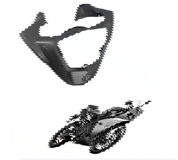 Carenagem Superior Rabeta C/ Ava Yamaha Yzf R1 09-15 Origina Preto