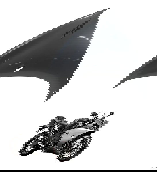 Carenagem Lateral Esq Yamaha Yzf R1 09-15 Original Preto