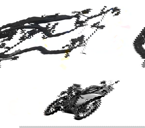 Chicote Principal C/ Avaria Yamaha Yzf R1 09-15 Original