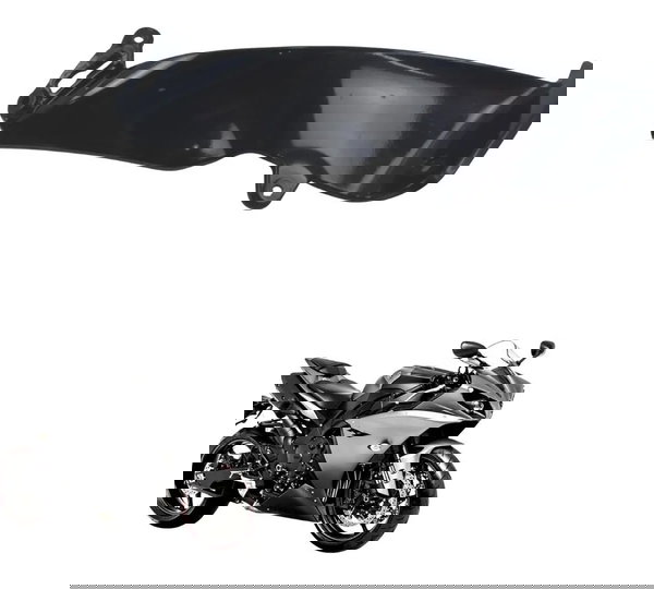 Carenagem Lateral Esquerda Yamaha Yzf R1 09-15 Original Preto