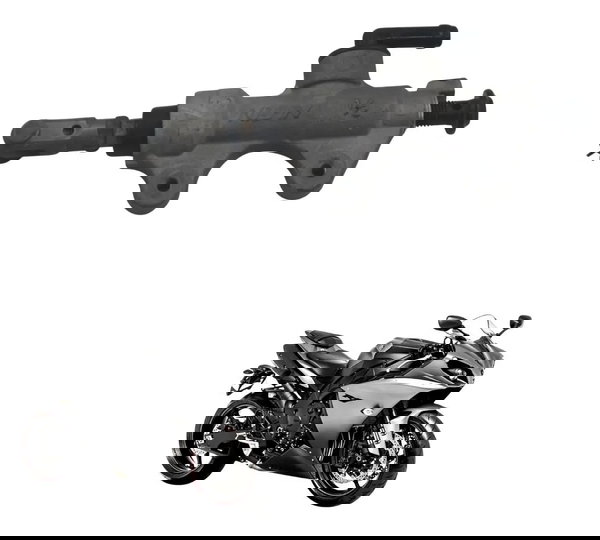 Cilindro Freio Traseiro Yamaha Yzf R1 09-15 Original Preto