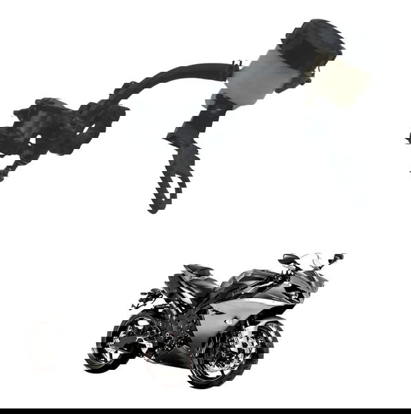 Cilindro Freio Dianteiro Completo Yamaha Yzf R1 09-15 Origi Preto