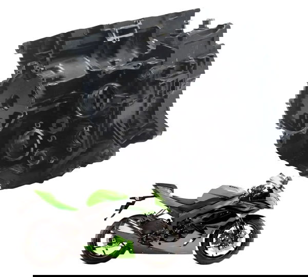 Carcaça Bloco Motor Nfe Baixa Kawasaki Zx6r 08-12 Original